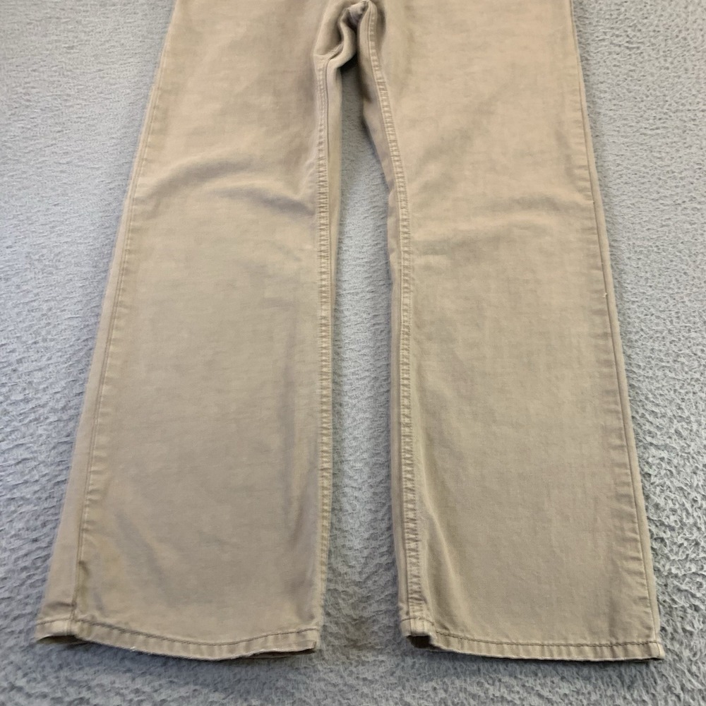 Levis 514 Jeans Mens 36x30 Tan Slim Straight 5-Pocket Cotton Pants Zip Button - Picture 2 of 12